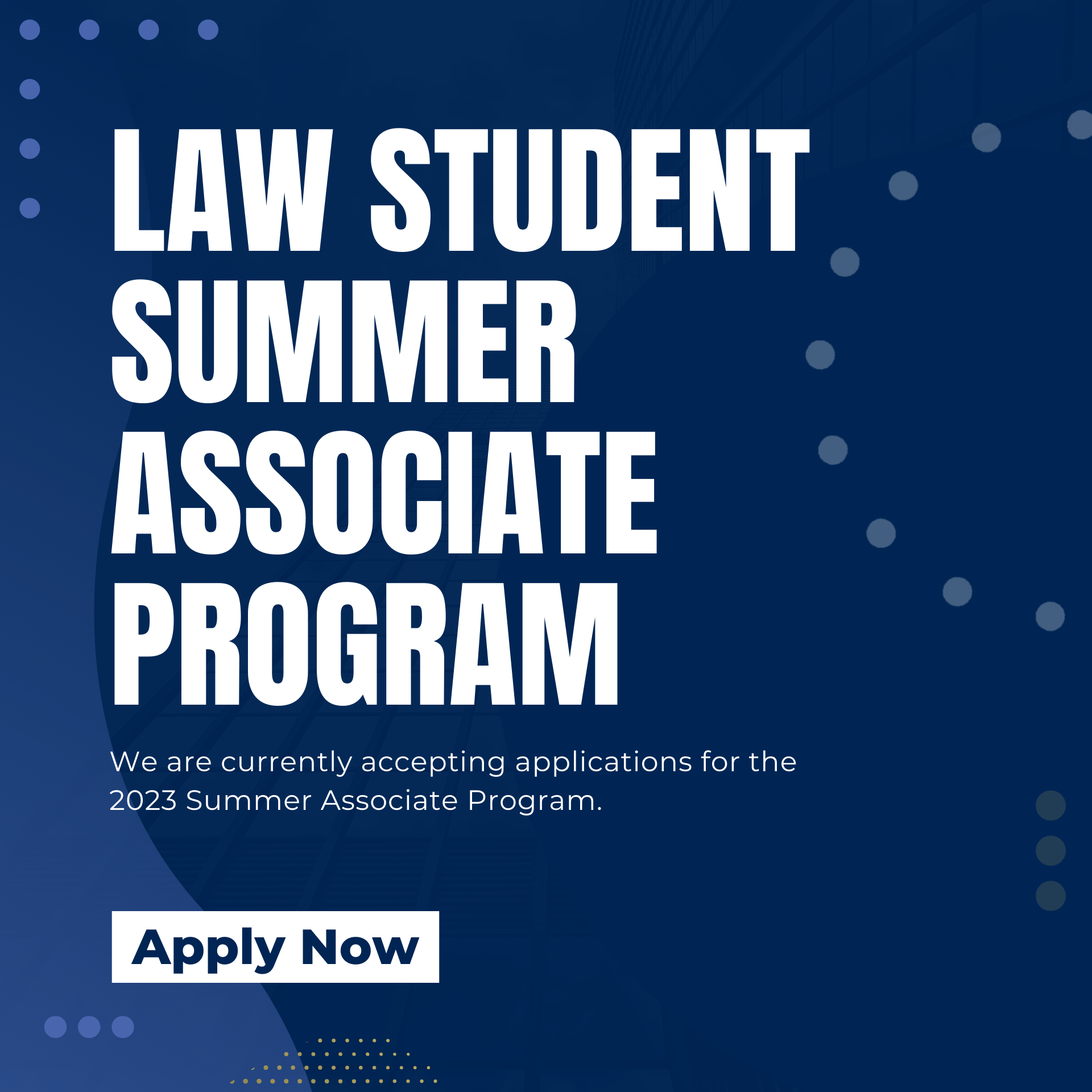 Law Student Summer Associate Program